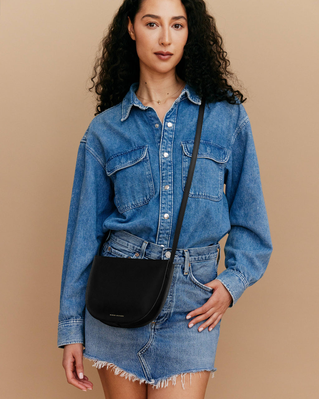 Minor History - The Sidekick Crossbody - Black