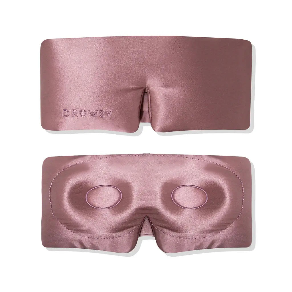 Drowsy Sleep Co. - Damask Rose Eyelash Protecting Sleep Mask