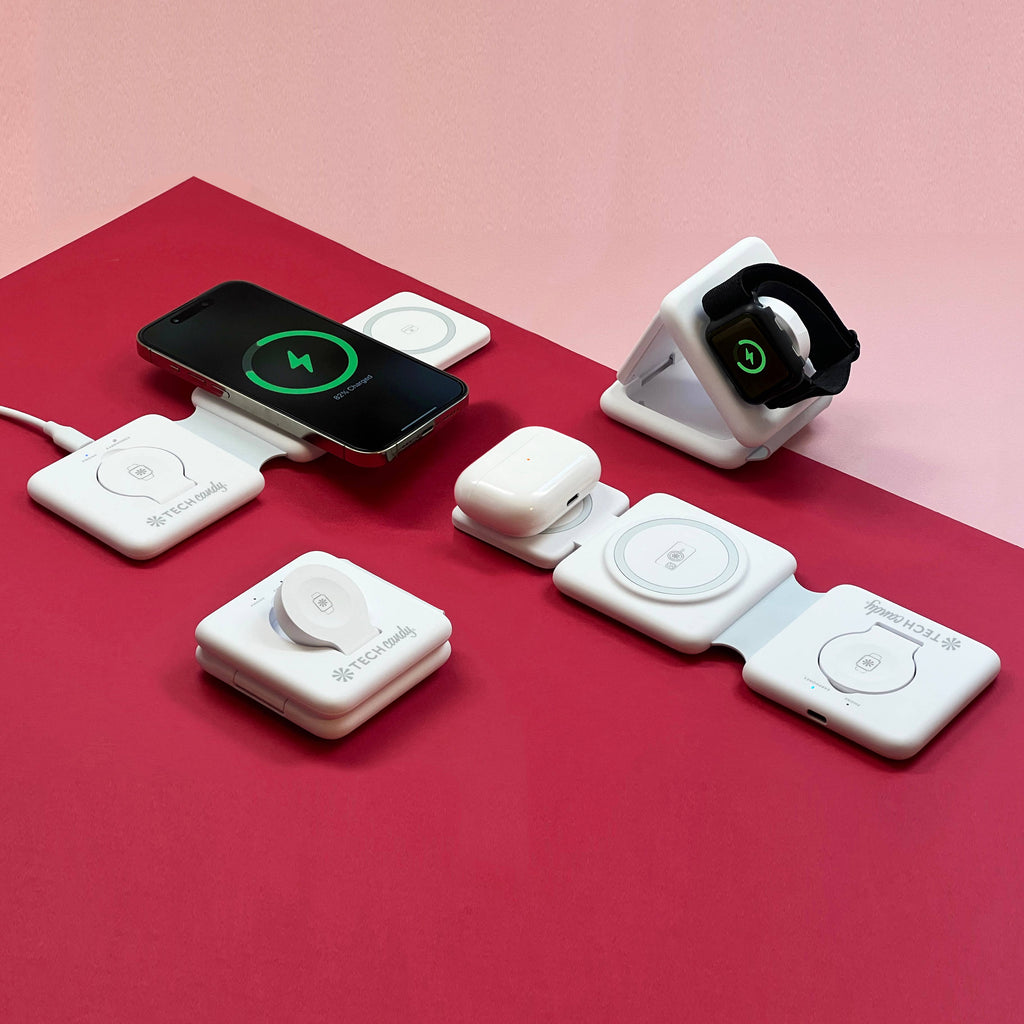 Tech Candy - THE THREE WAY CHARGING VALET