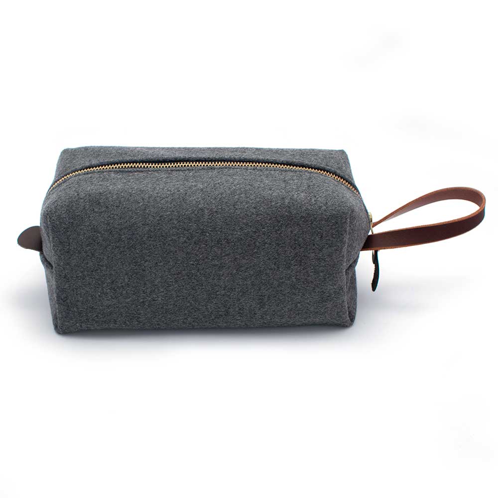 General Knot & Co. - Grey Heather Cashmere Travel Kit