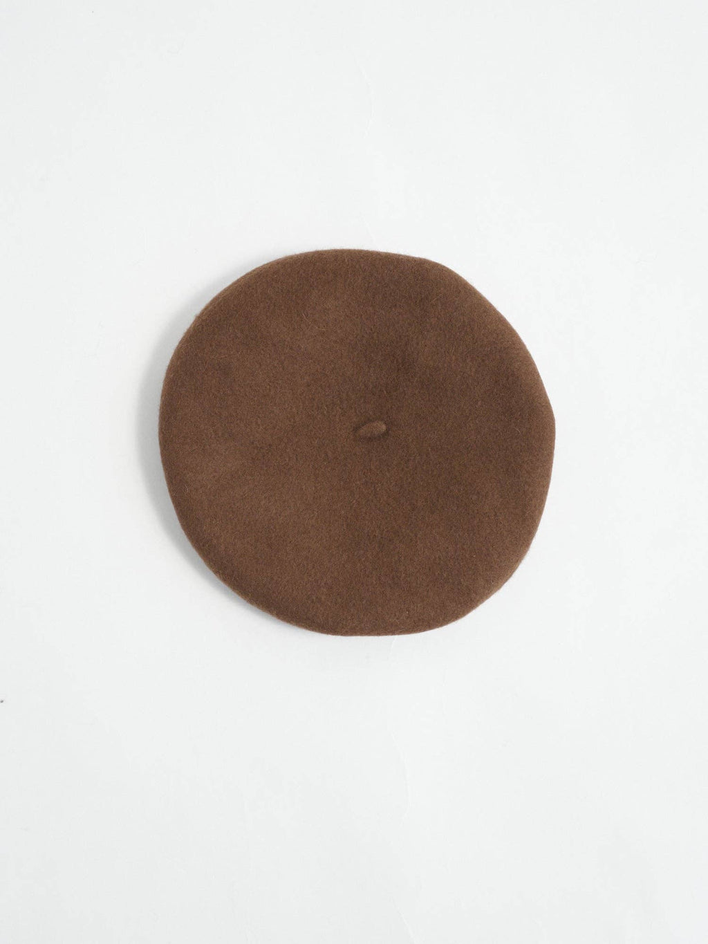 Lost Pattern NYC - "Bon Chic" Wool Beret - Chestnut