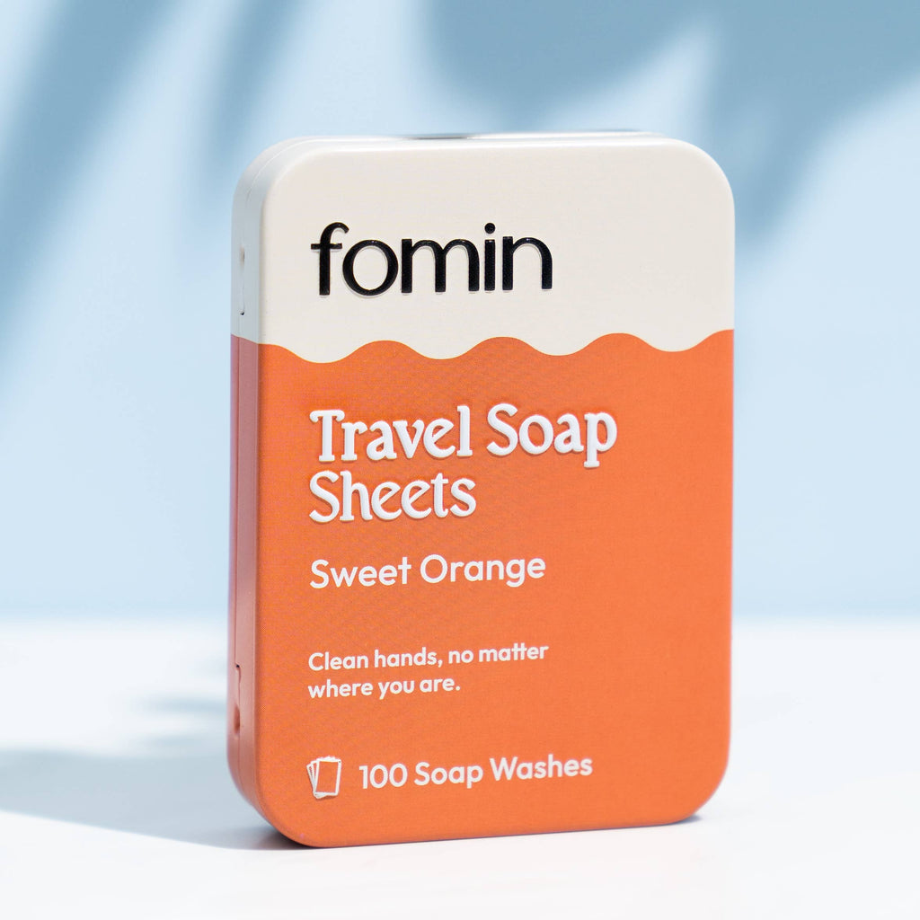 Fomin - Travel Size Hand Soap Sheets: Orange / 100 Sheets