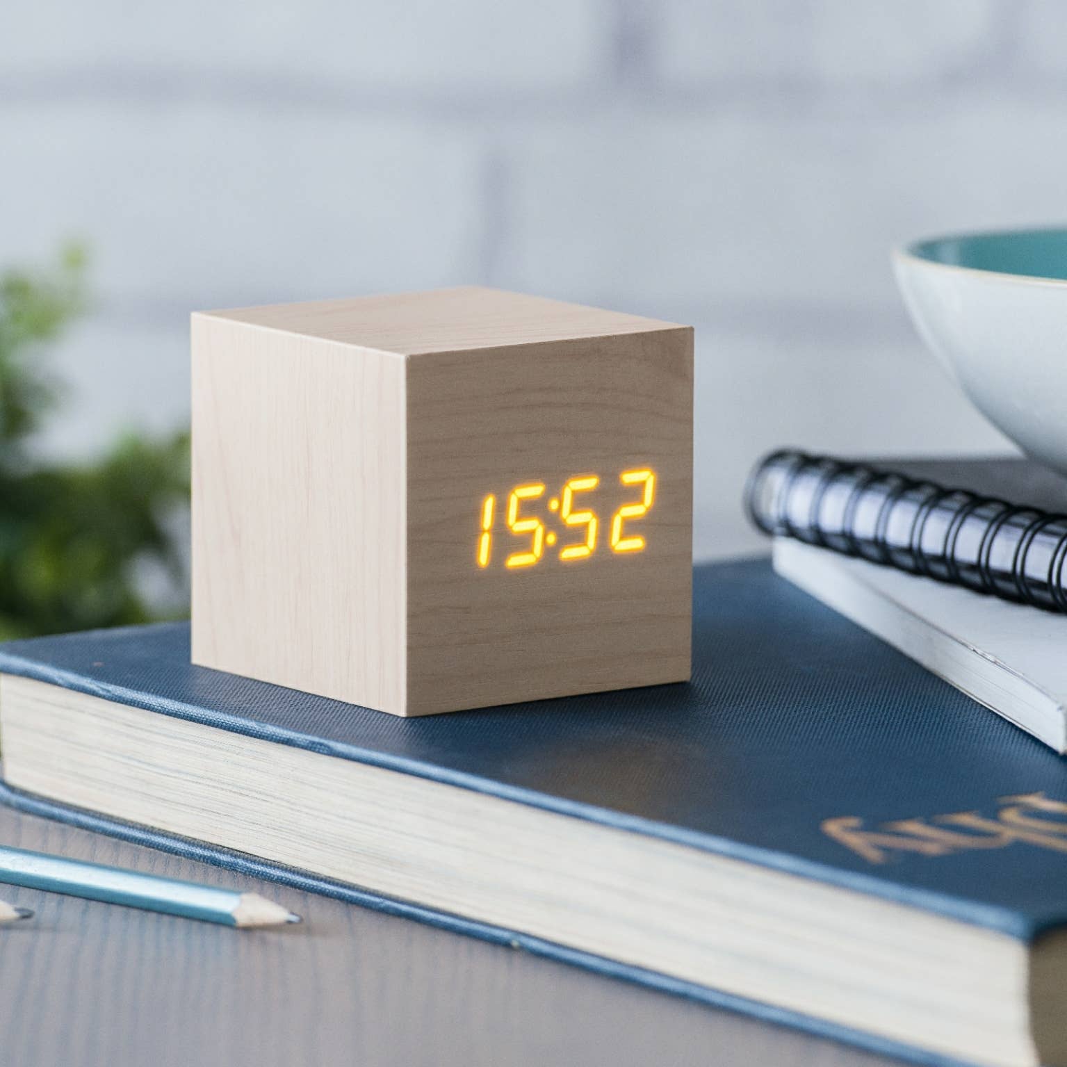 Gingko Design - Cube Click Alarm Clock