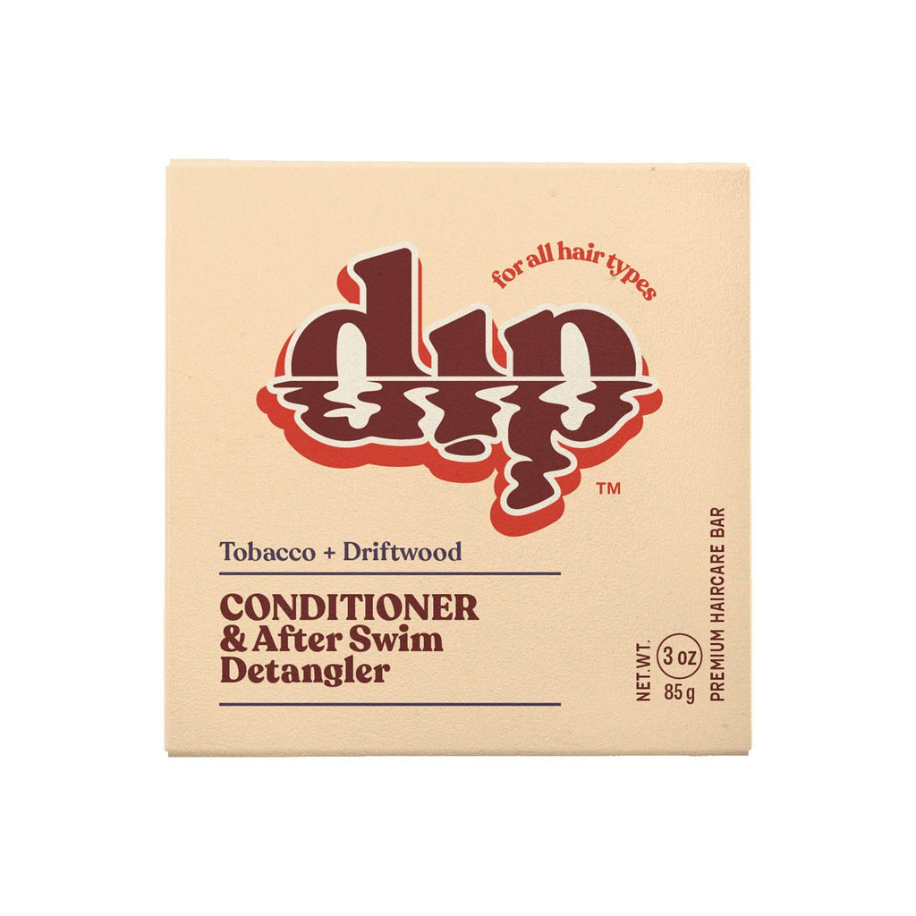 Dip - Dip Conditioner Bar & After Swim Detangler - Tobacco & Driftwood