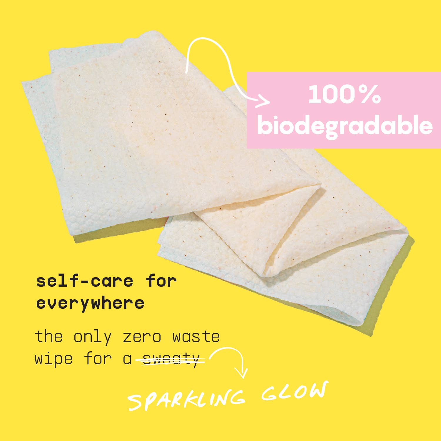 Busy Co - Glow Face Wipes with Hyaluronic Acid & Vitamin C