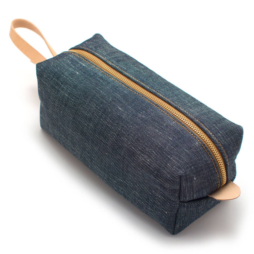 General Knot & Co. - Japanese Denim Travel Kit