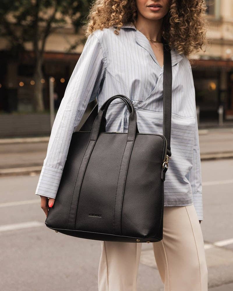 Louenhide - Rhodes Trolley Laptop Bag - Black
