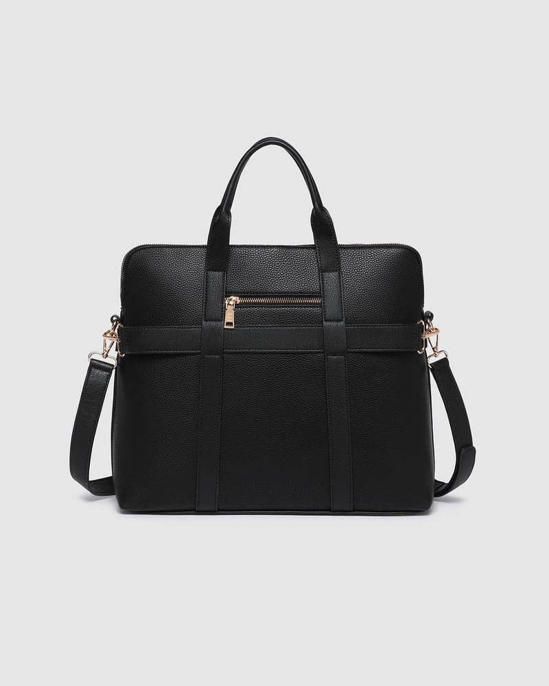 Louenhide - Rhodes Trolley Laptop Bag - Black