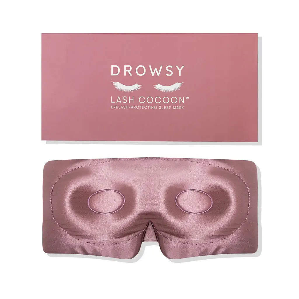Drowsy Sleep Co. - Damask Rose Eyelash Protecting Sleep Mask