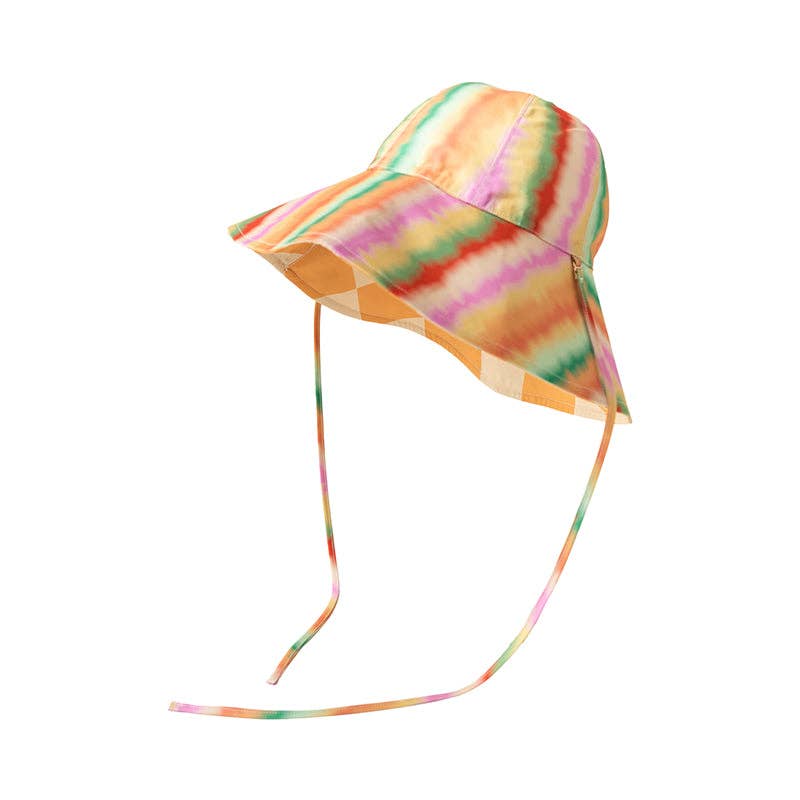 Lost Pattern NYC - "Day Dream" Reversible Sun Hat - Rainbow