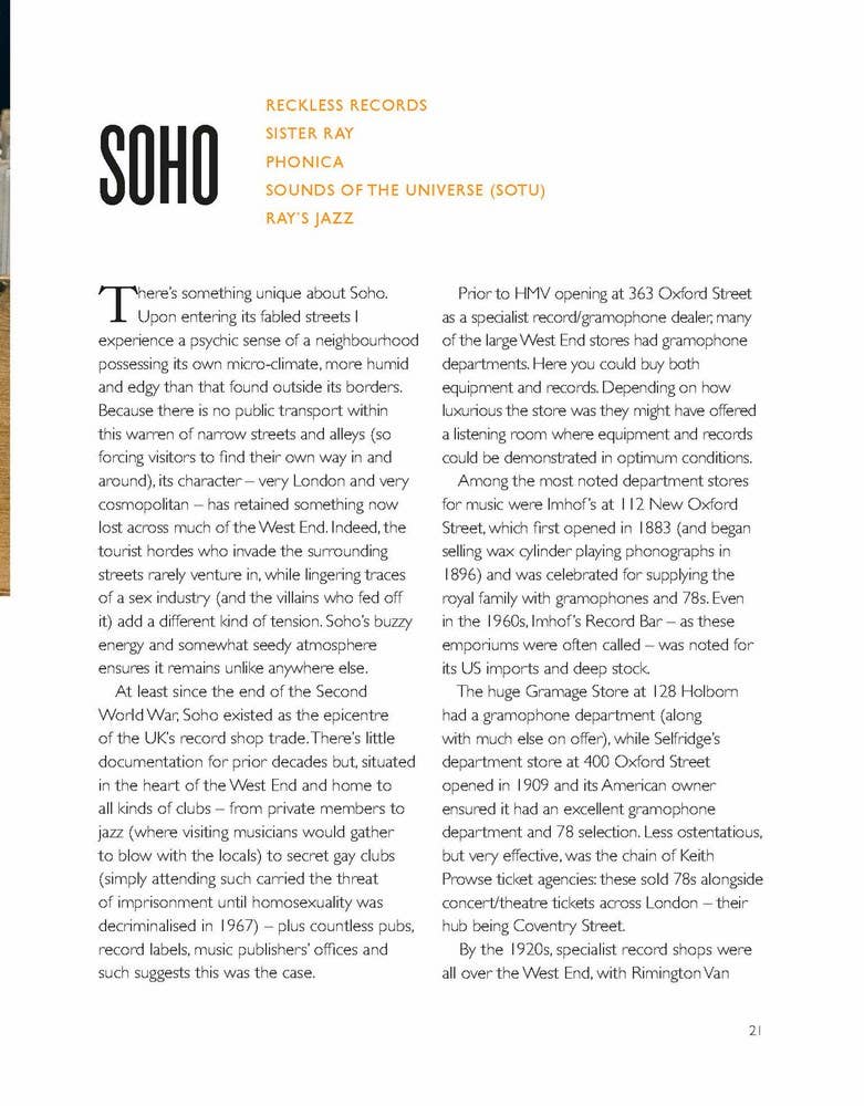 Independent Publishers Group - London's Record Shops