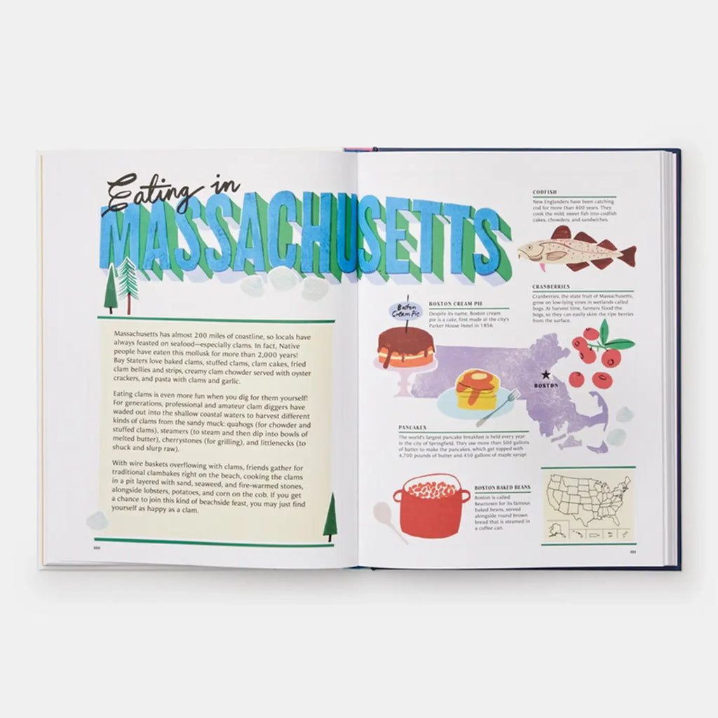 Phaidon - United Tastes Of America: Atlas & Recipes From Every State