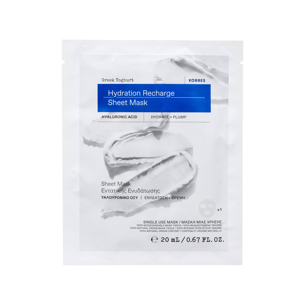 KORRES USA LTD - Greek Yoghurt Hydration Recharge Sheet Mask