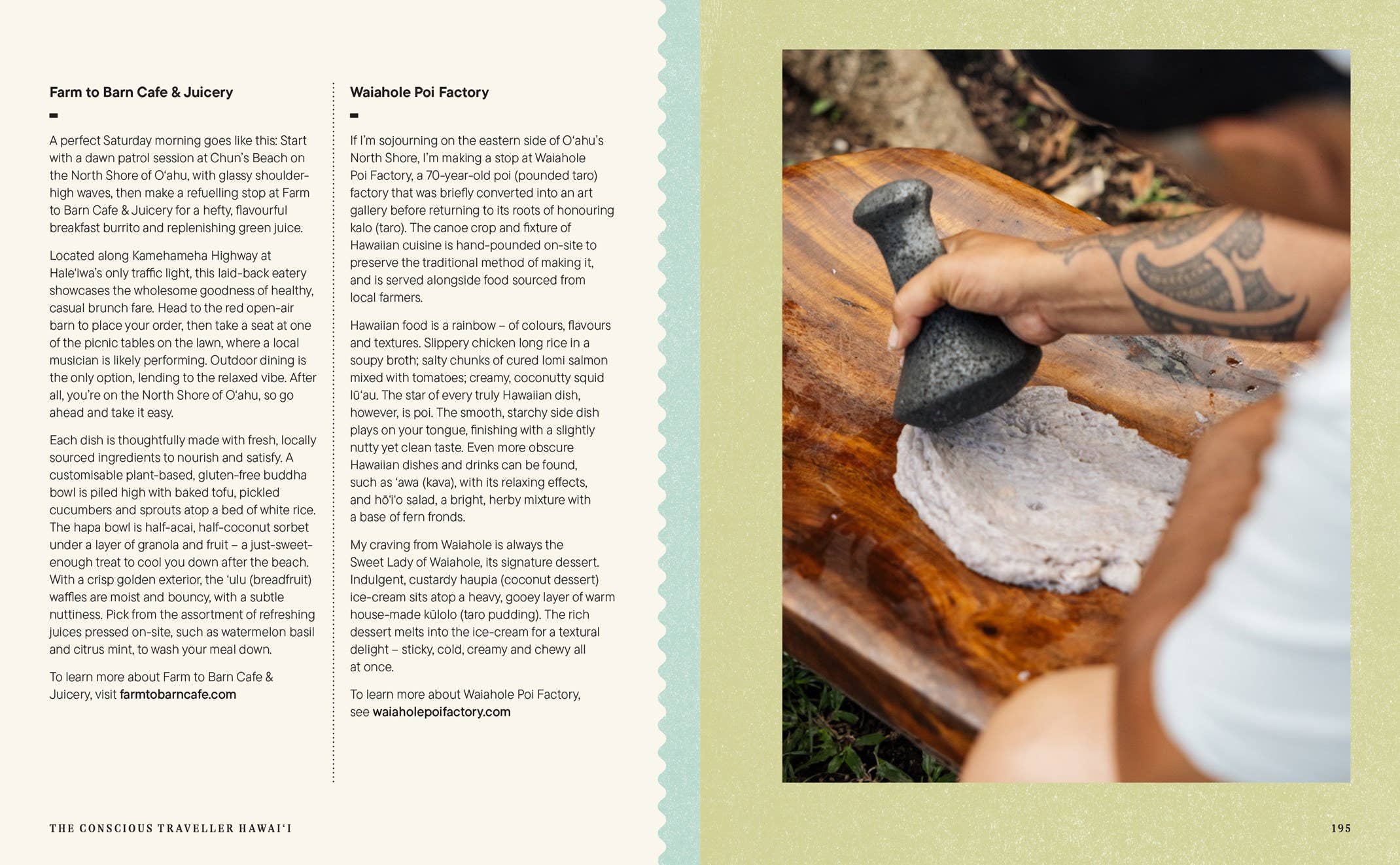 Chronicle Books - The Conscious Traveller Hawai'i