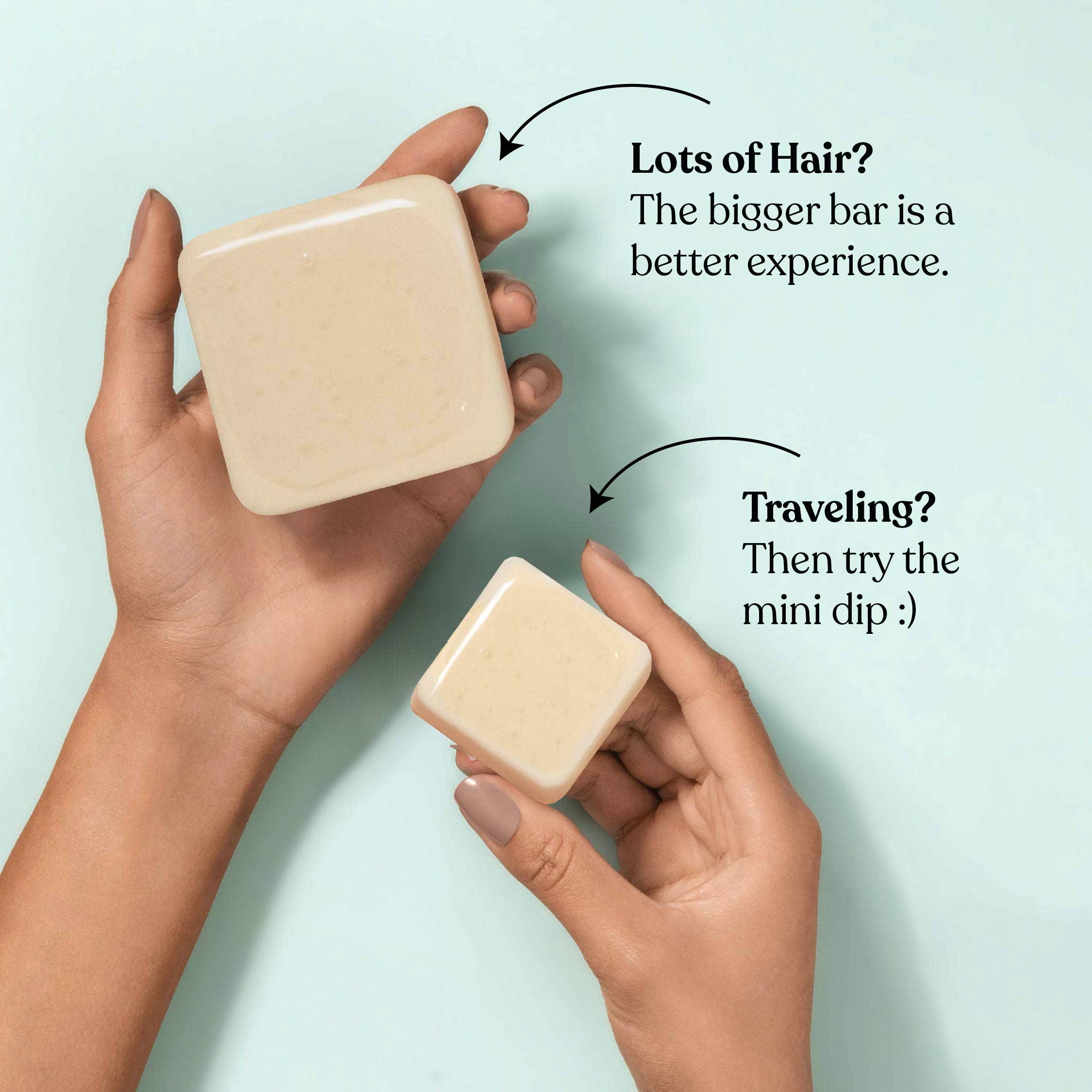 Dip - Mini Dip Shampoo Bar: Color Safe, Everyday - Tangerine & Honeydew