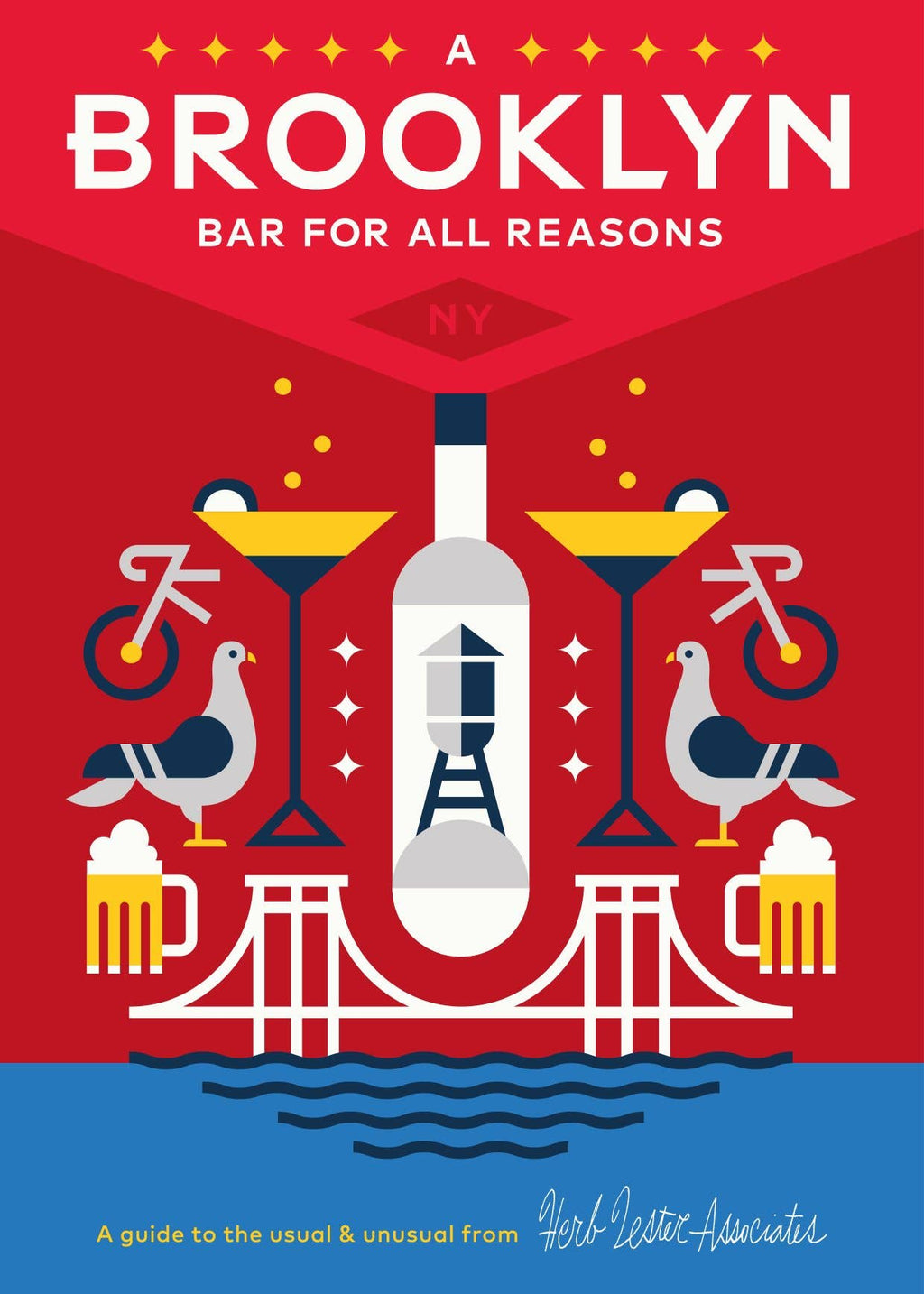 Herb Lester Associates - Brooklyn Bar   - NYC Travel Map & Cultural Guide