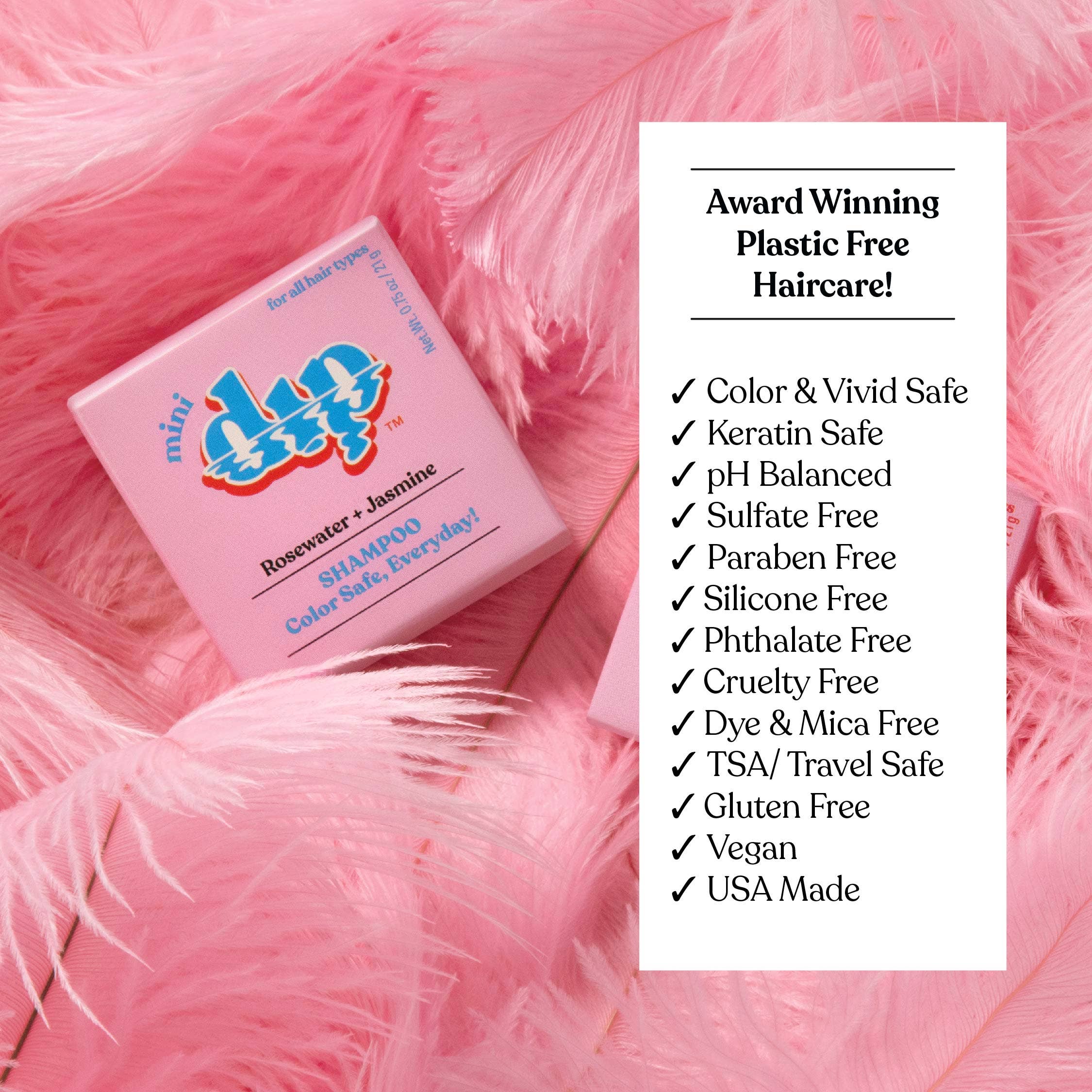Dip - Mini Dip Shampoo Bar: Color Safe, Everyday - Rosewater & Jasmine