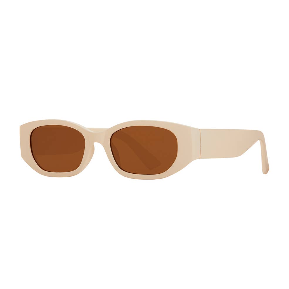Blue Planet Eco-Eyewear - Taj - Beige / Brown Polarized Lens
