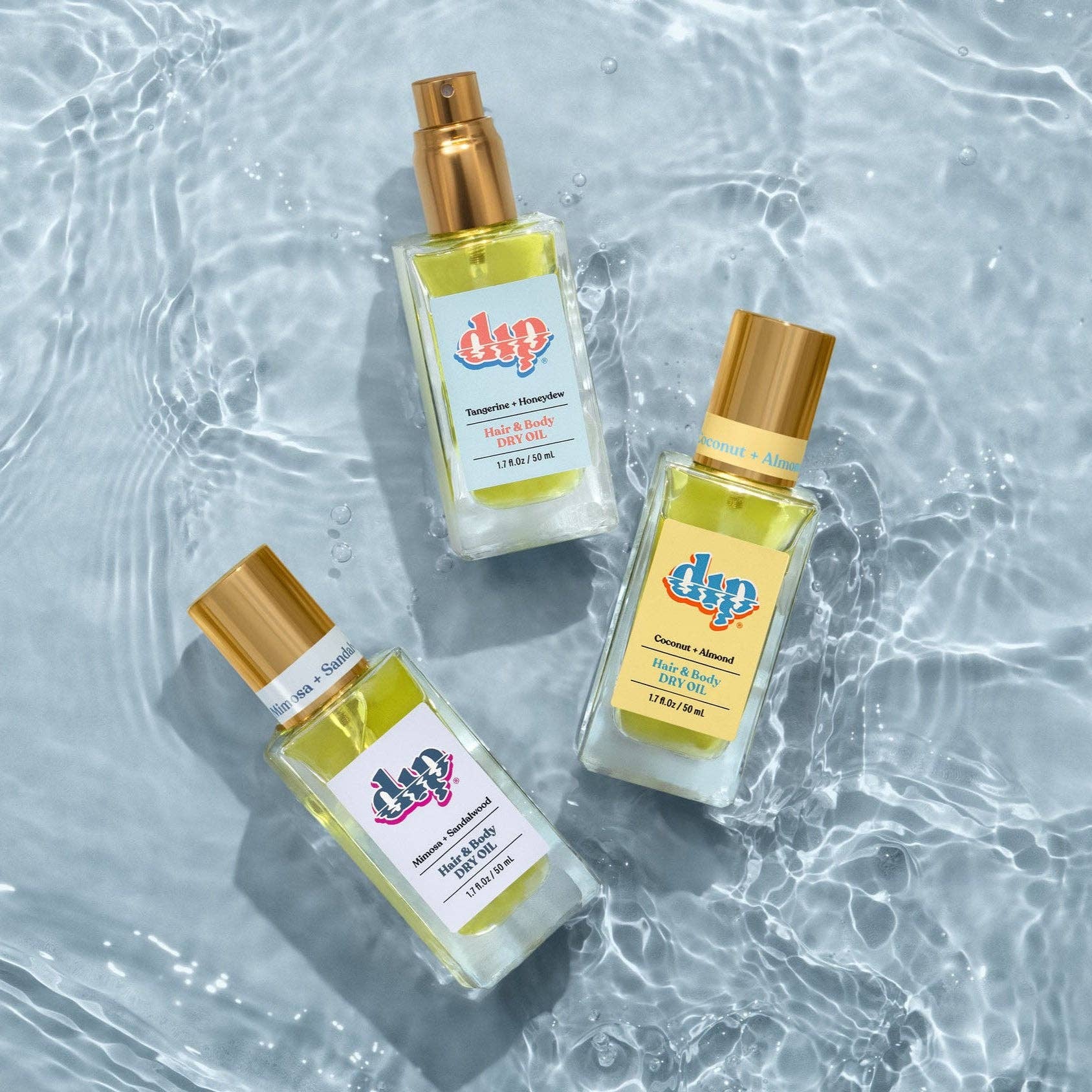 Dip - Dip Hair & Body Dry Oil - Mimosa & Sandalwood