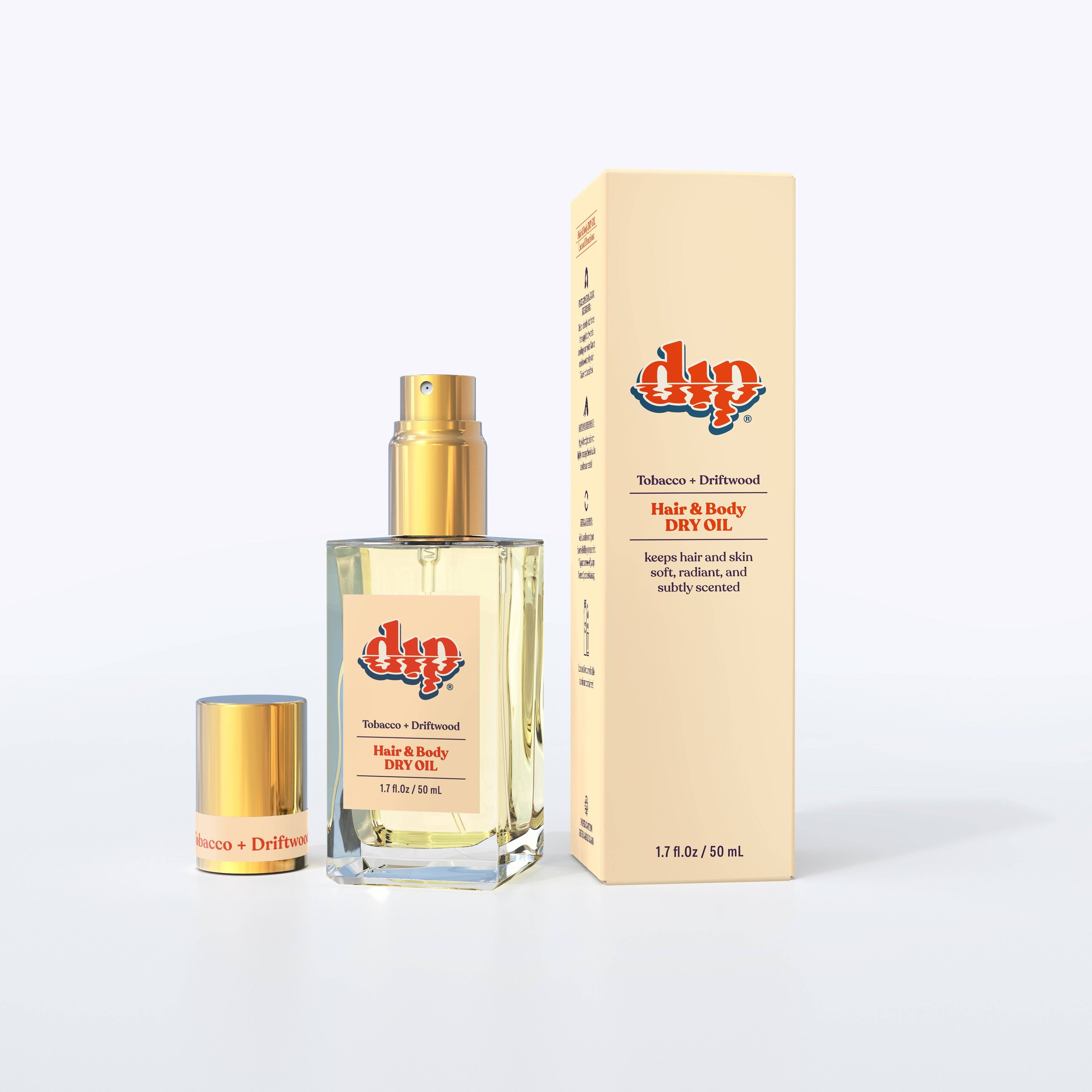 Dip - Dip Hair & Body Dry Oil - Tobacco & Driftwood