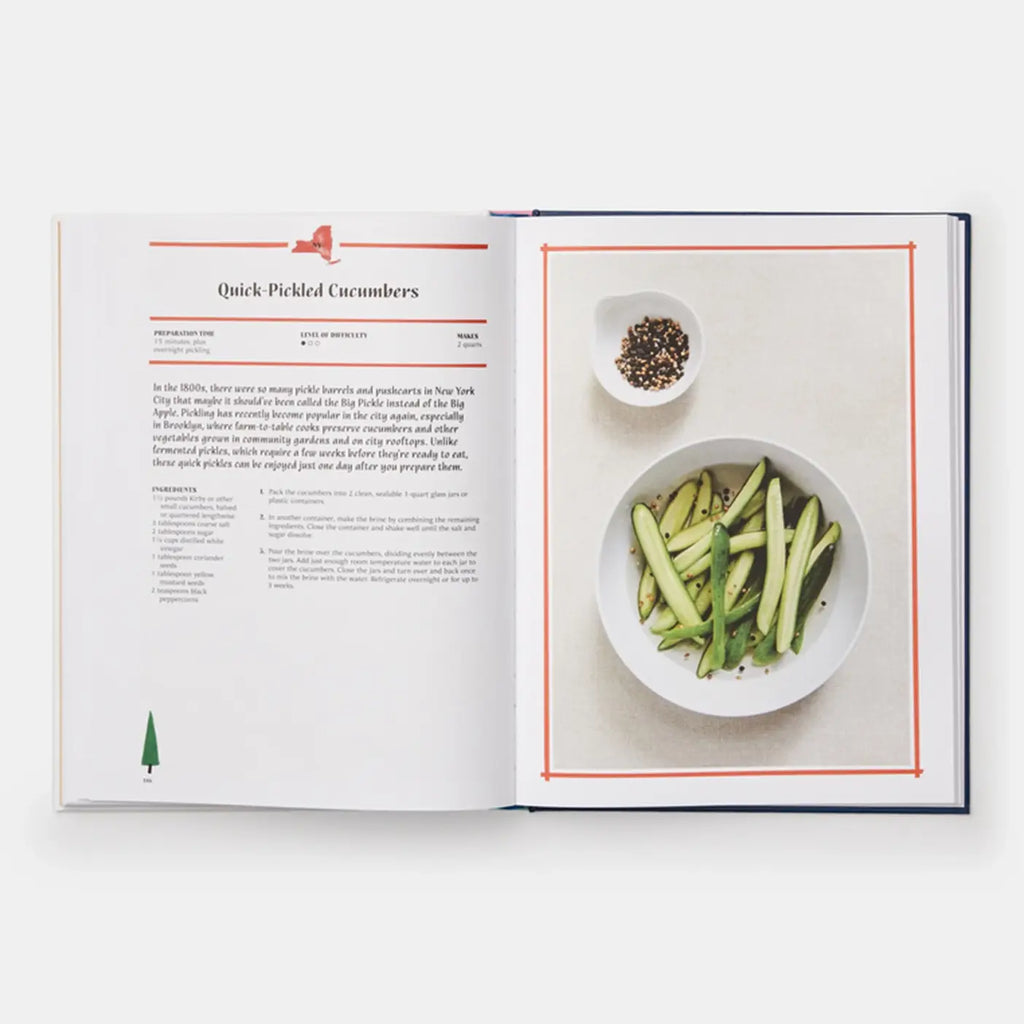 Phaidon - United Tastes Of America: Atlas & Recipes From Every State