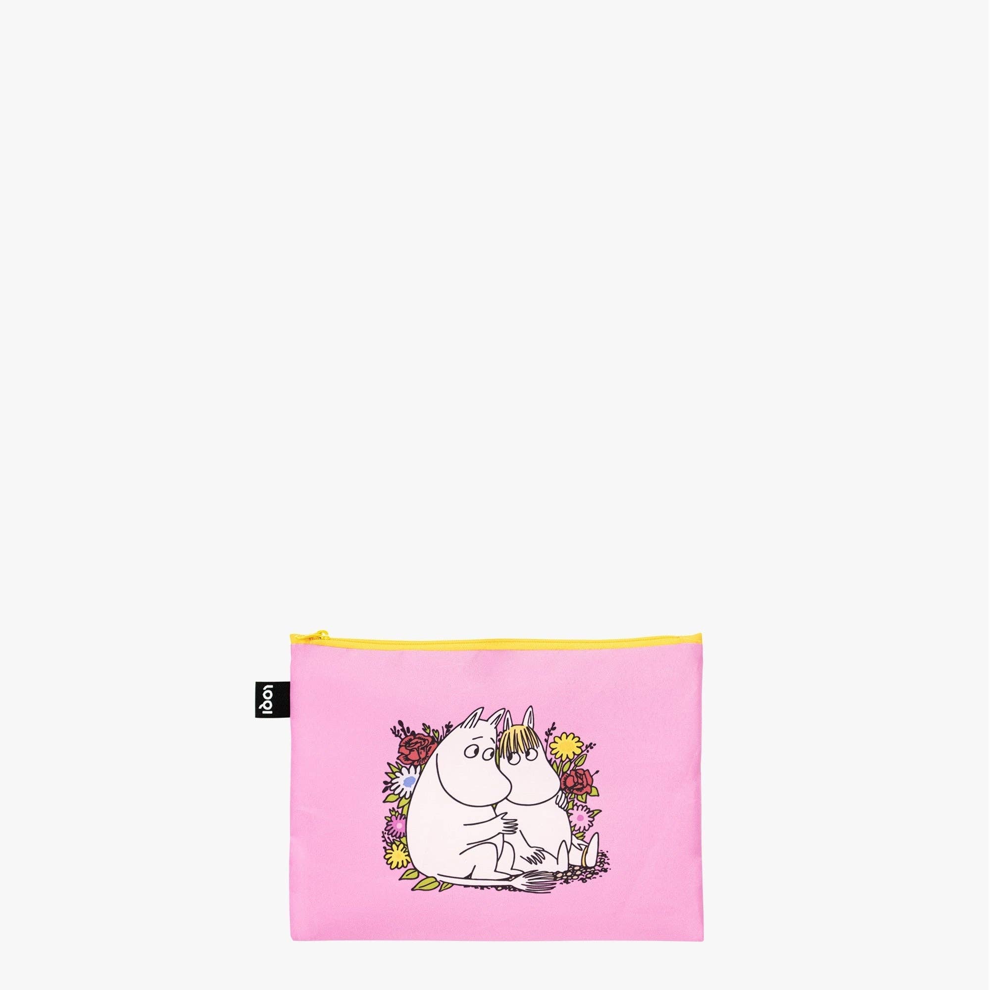 LOQI LLC - MOOMIN Together Recycled Zip Pockets