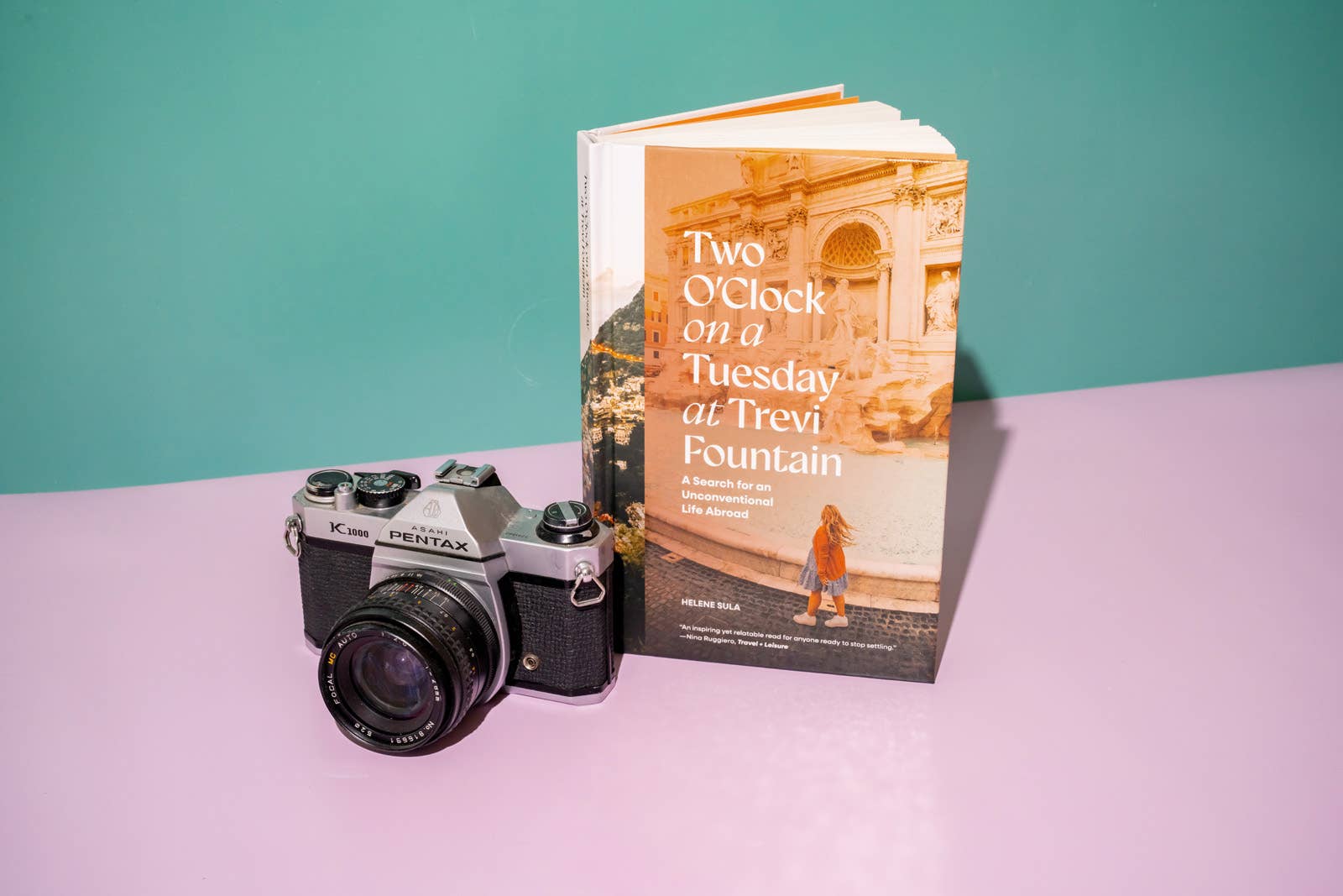 Blue Star Press - Two O'Clock on a Tuesday at Trevi Fountain (Travel Memoir)