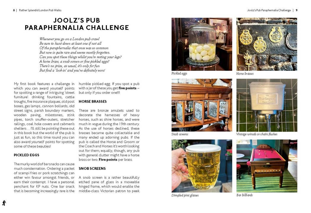 Chronicle Books - Joolz Guides: Rather Splendid London Pub Walks