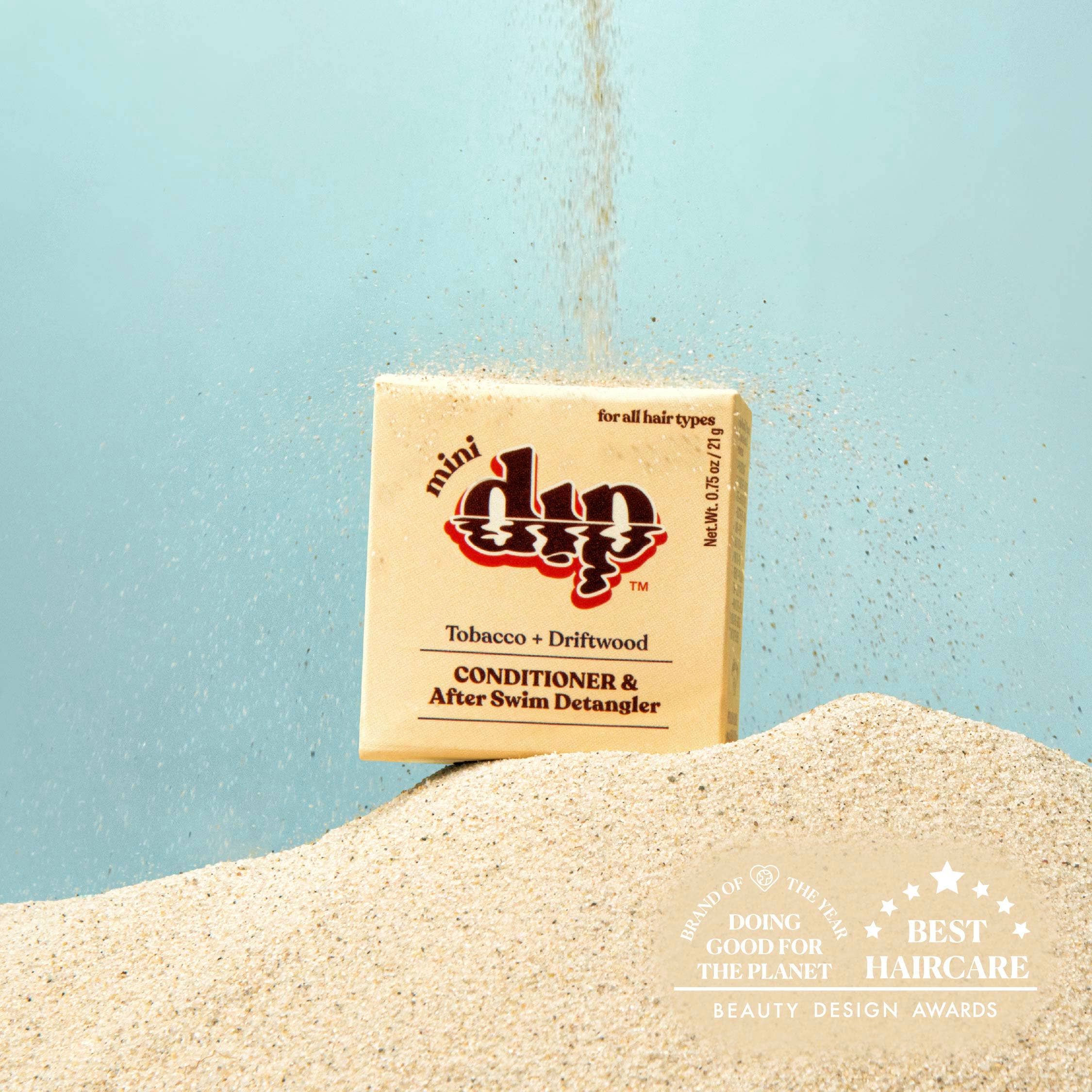 Dip - Mini Dip Conditioner & After Swim Detangler - Tobacco & Driftwood