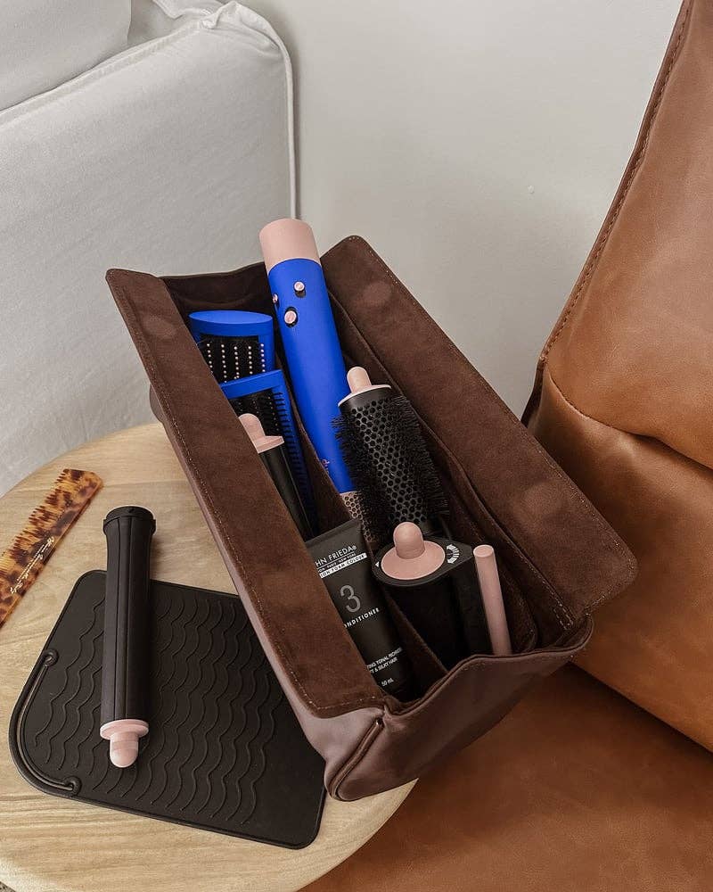 Louenhide - Margot Hair Tool Travel Case - Chocolate