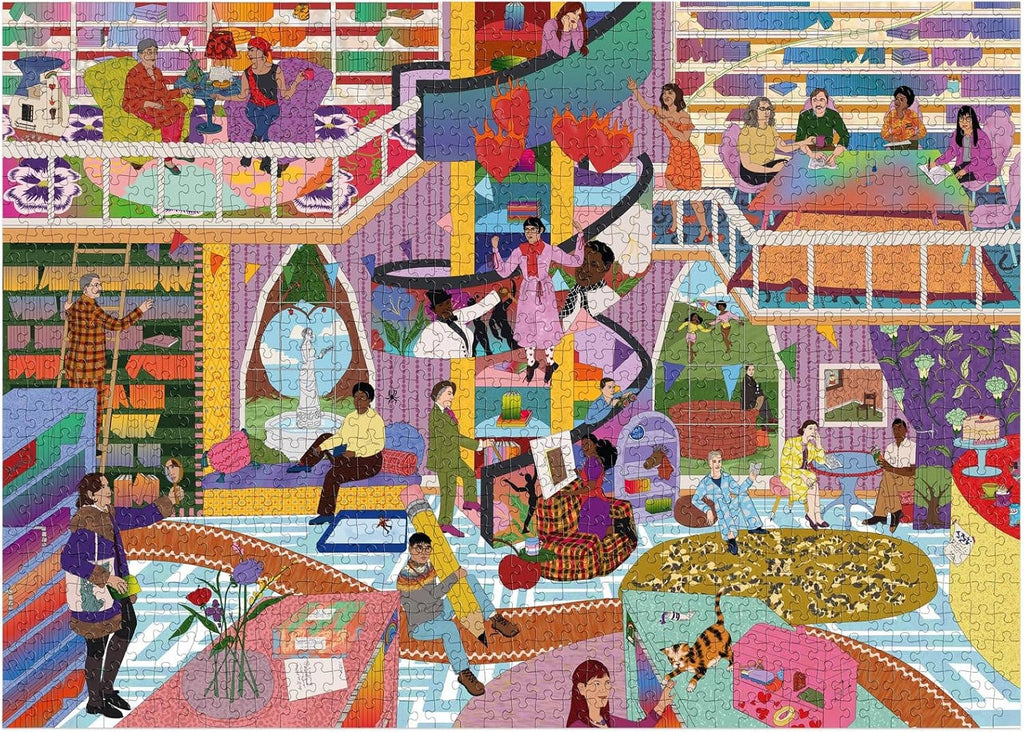 Chronicle Books - The World of Queer Stories 1000 Piece Puzzle
