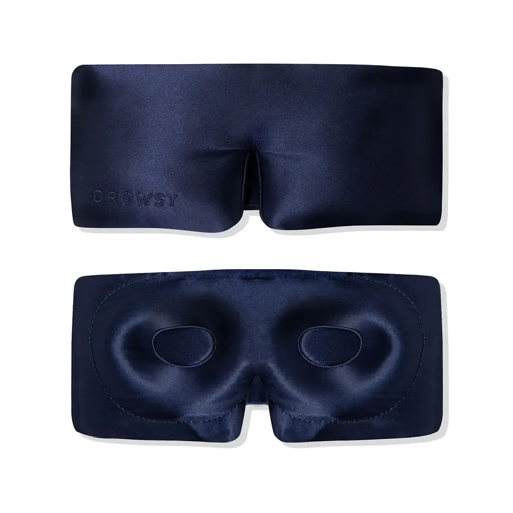 Drowsy Sleep Co. - Midnight Blue Eyelash Protecting Sleep Mask