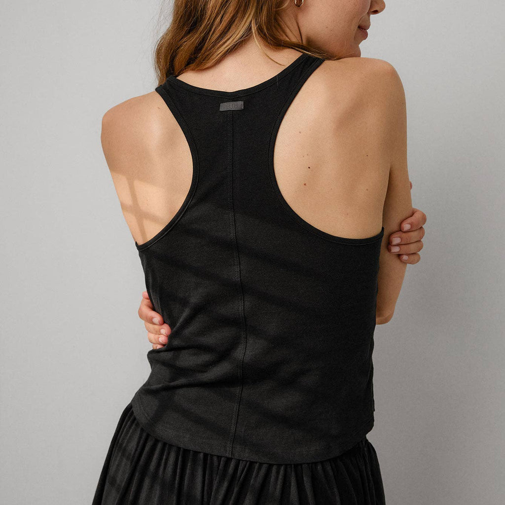 LUNYA - Organic Pima Curved Hem Tank