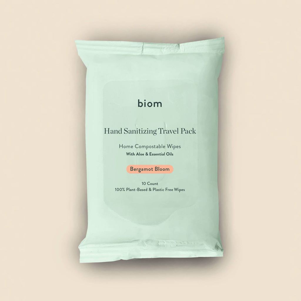 biom - Hand Sanitizing Wipes - Travel Pack (10ct)