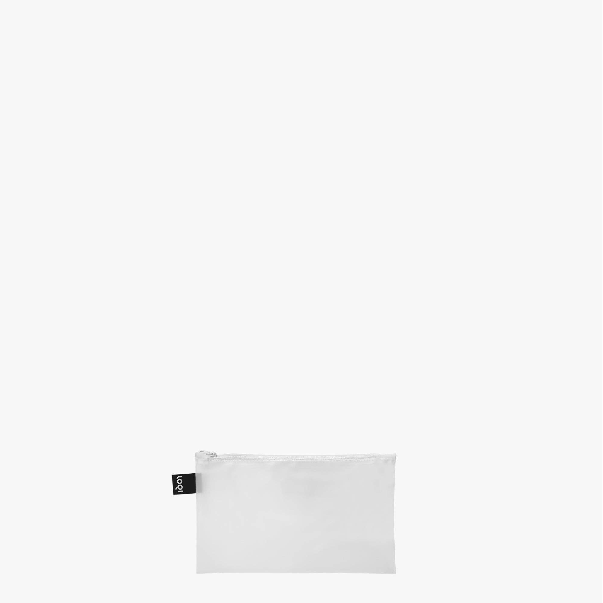 LOQI LLC - TRANSPARENT Milky Zip Pockets