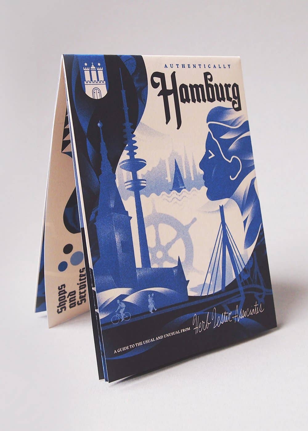 Herb Lester Associates - Authentically Hamburg - Germany Travel Map & Cultural Guide