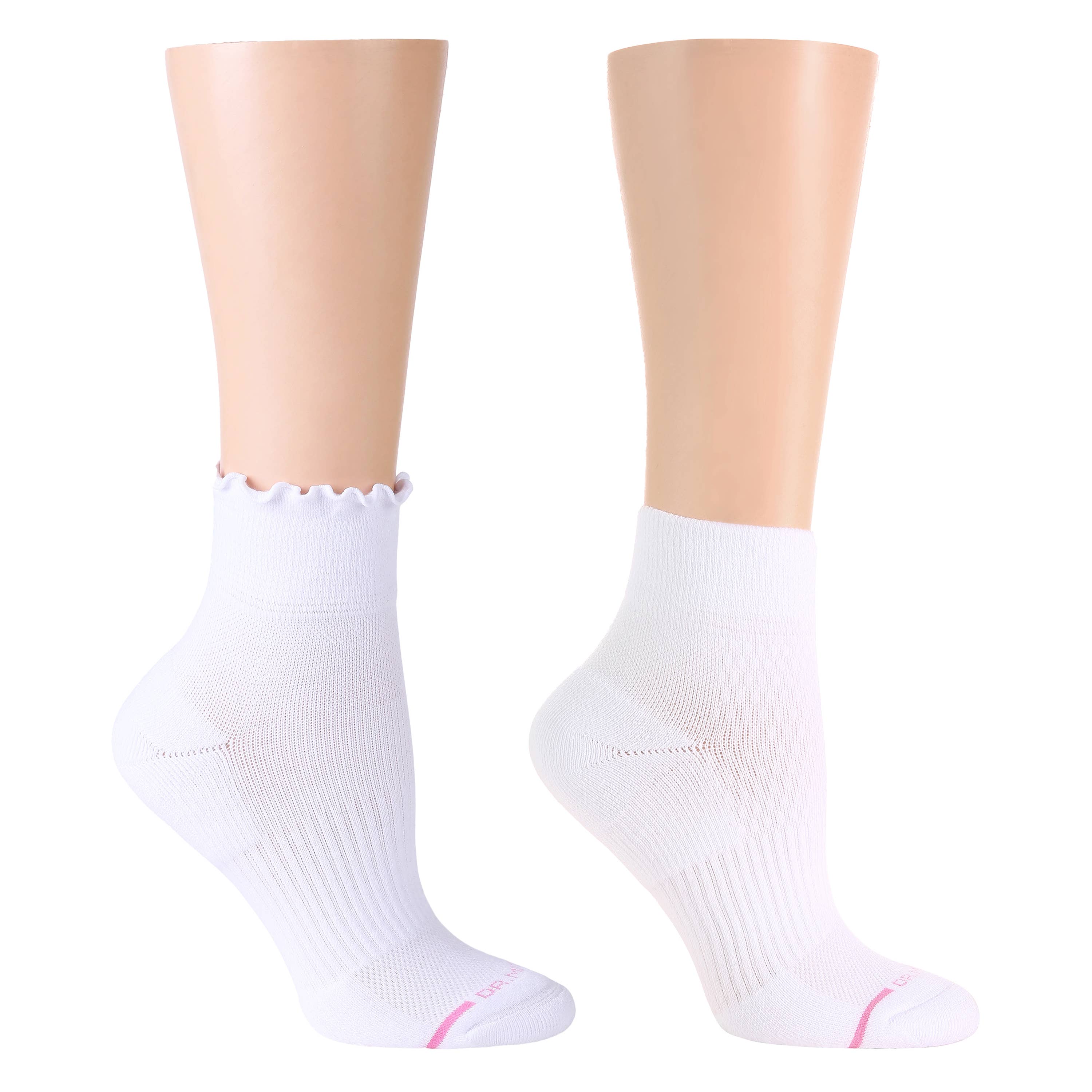 Dr. Motion - RUFFLE | QUARTER COMPRESSION SOCKS FOR WOMEN
