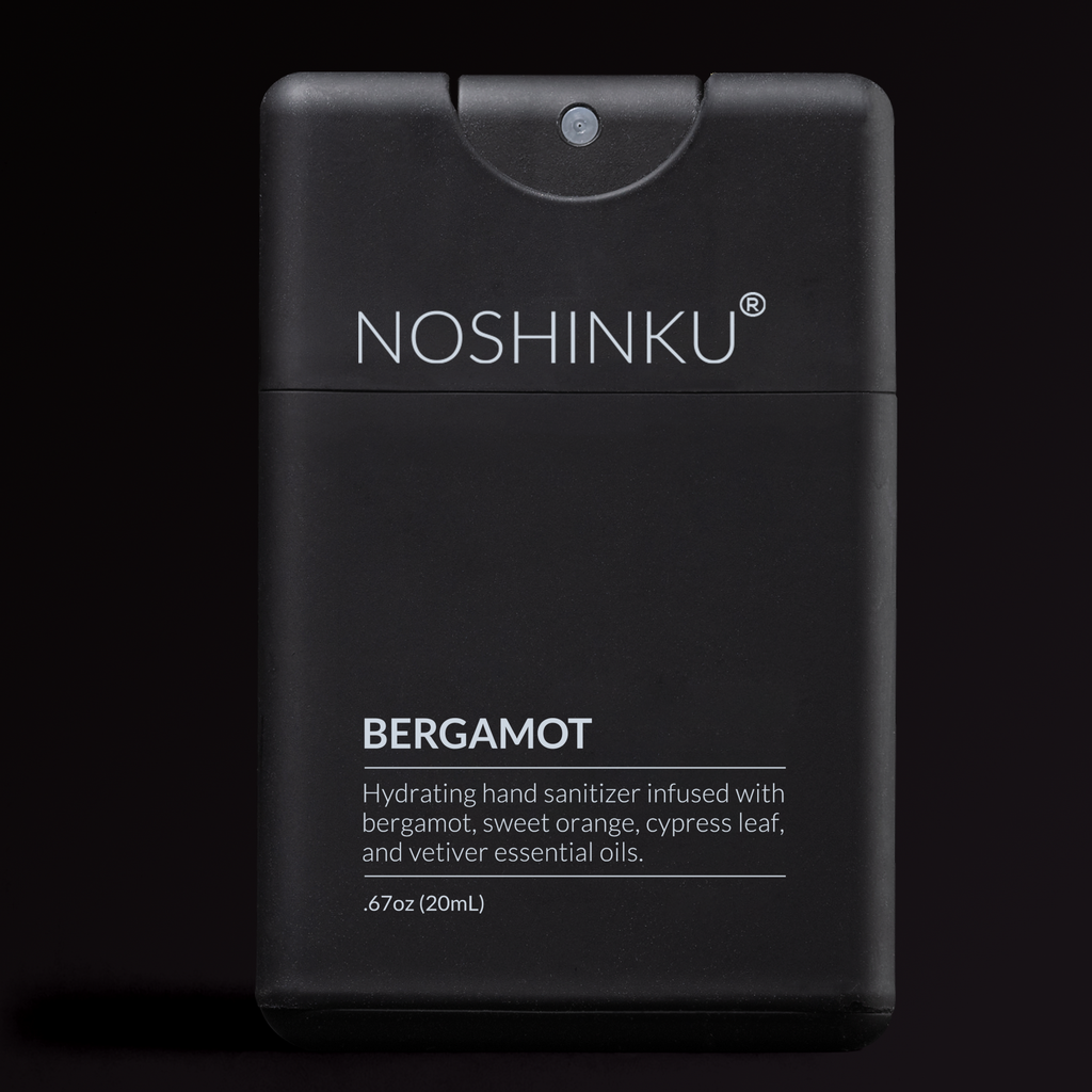 Noshinku - Refillable Bergamot Ultra-Moisturizing Pocket Hand Sanitizer