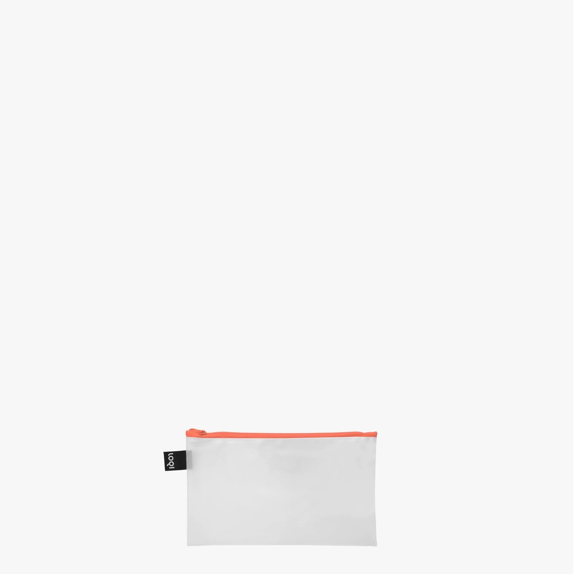 LOQI LLC - TRANSPARENT Milky Neon Zip Pockets