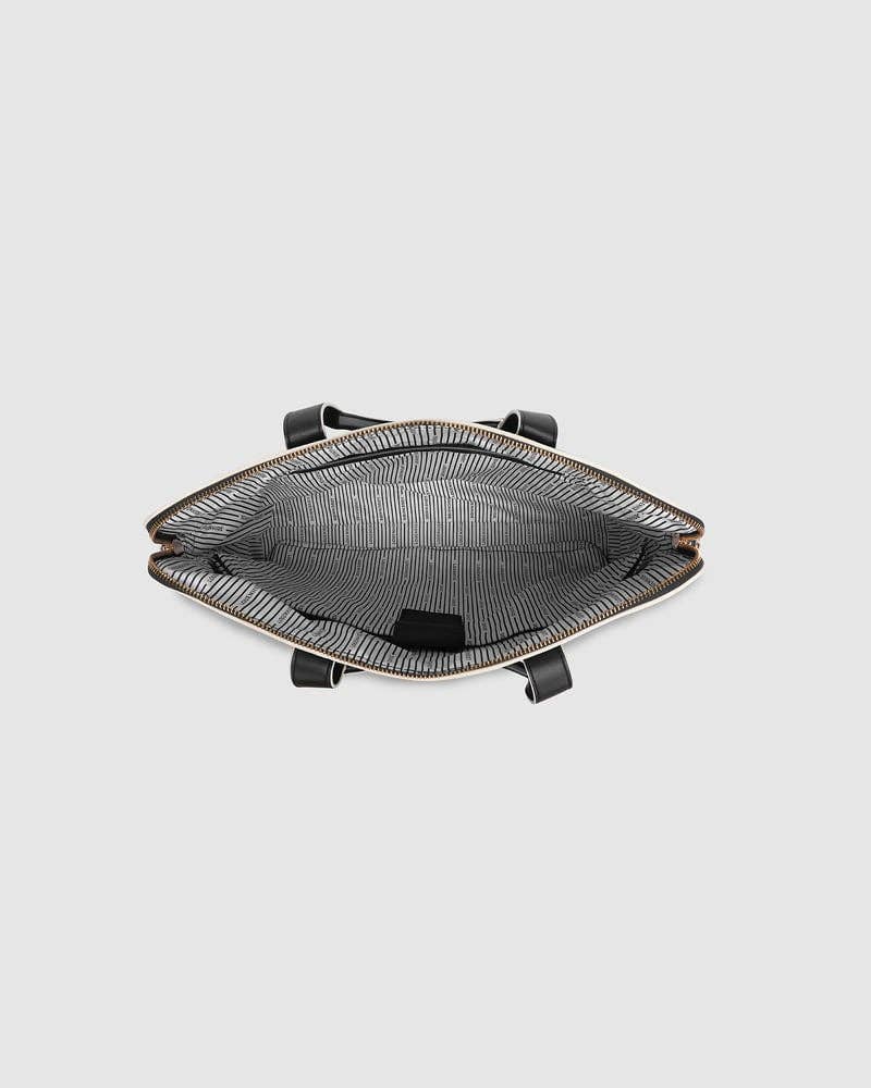 Louenhide - Rhodes Trolley Laptop Bag - Black and White