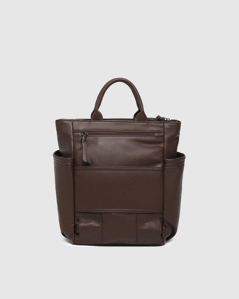 Louenhide - Baby Bronx Convertible Backpack - Chocolate