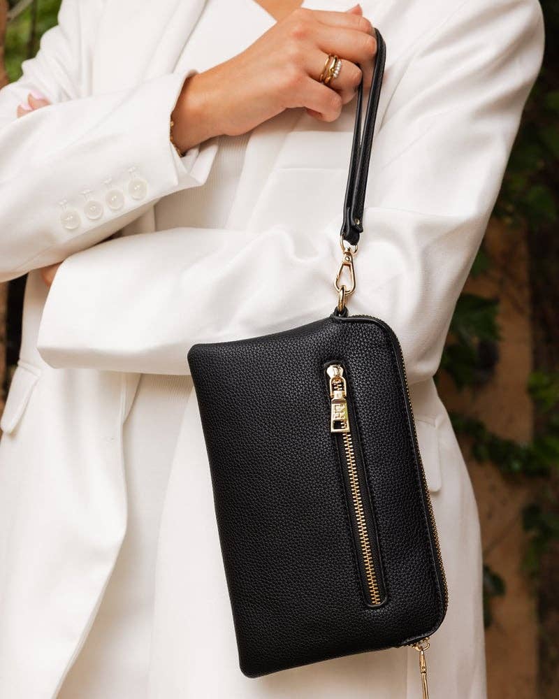 Louenhide - Poppy Wristlet - Black