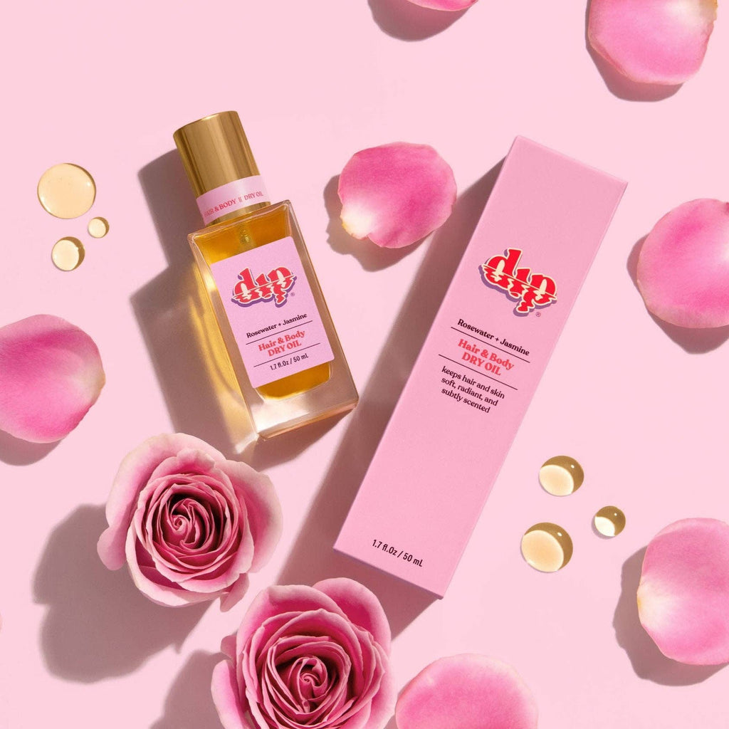 Dip - Dip Hair & Body Dry Oil - Rosewater & Jasmine
