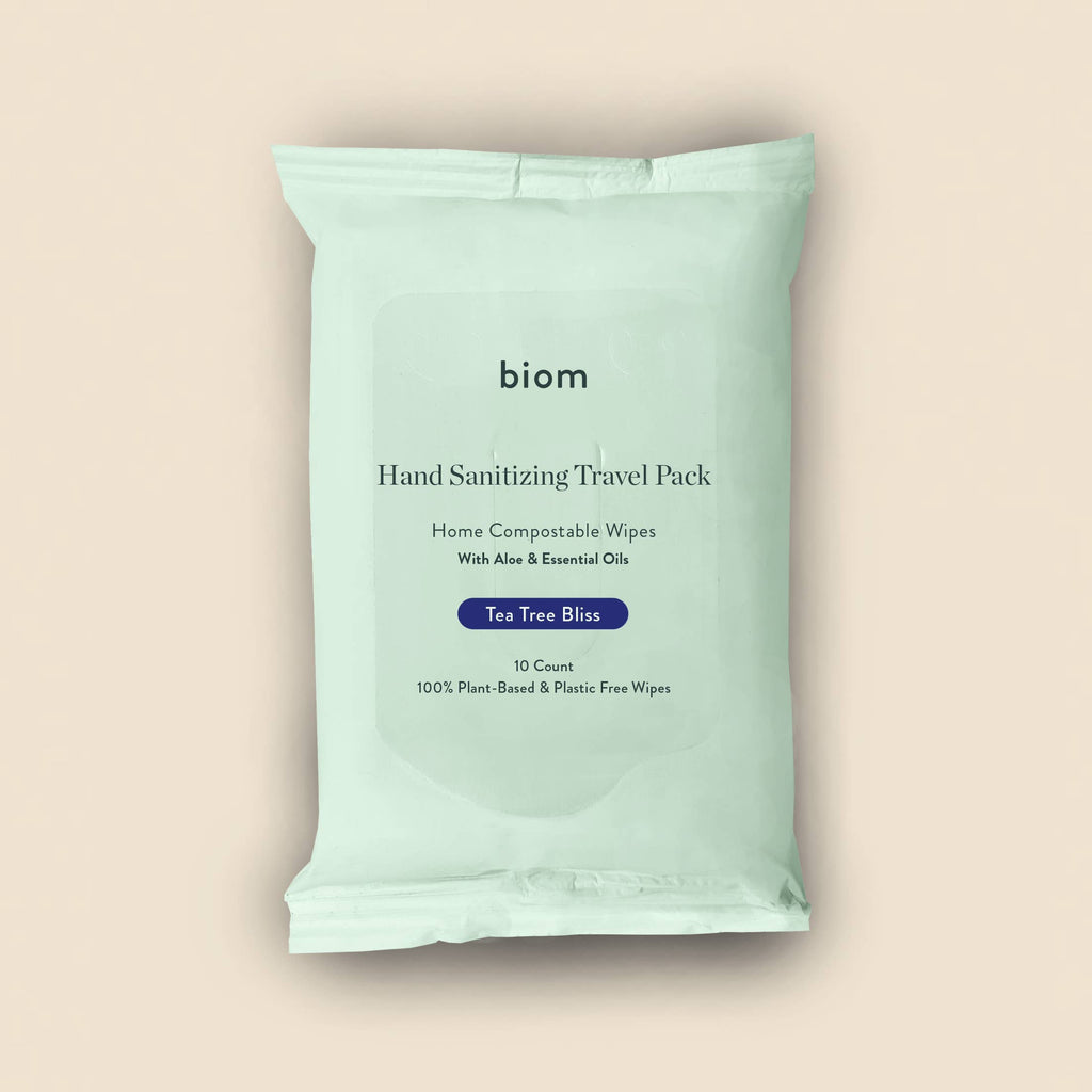biom - Hand Sanitizing Wipes - Travel Pack (10ct)