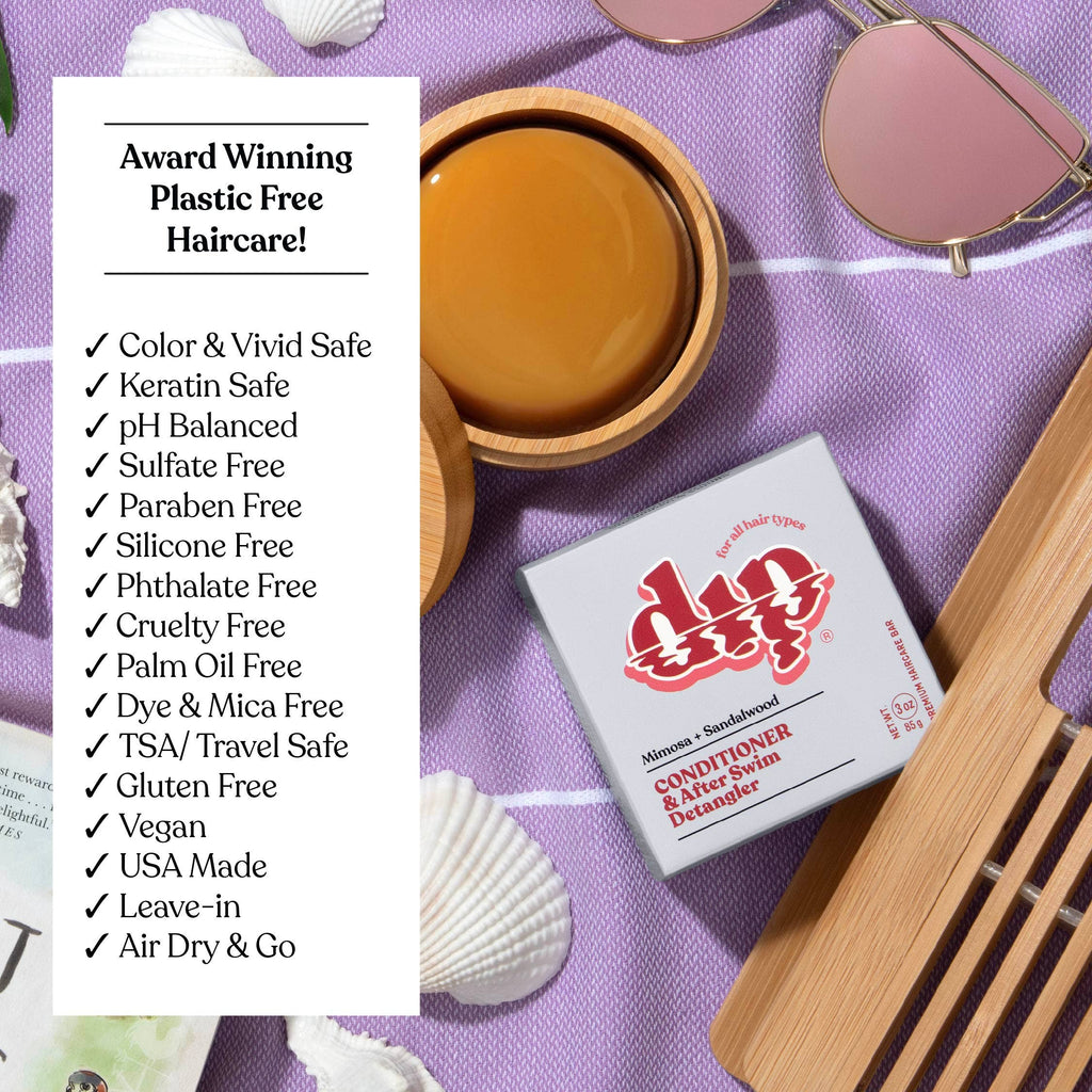 Dip - Dip Conditioner Bar & After Swim Detangler - Mimosa & Sandalwood