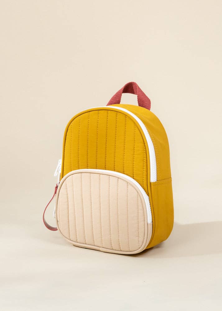 Coco Village - Washable Nylon Small Backpack  - Golden Hour