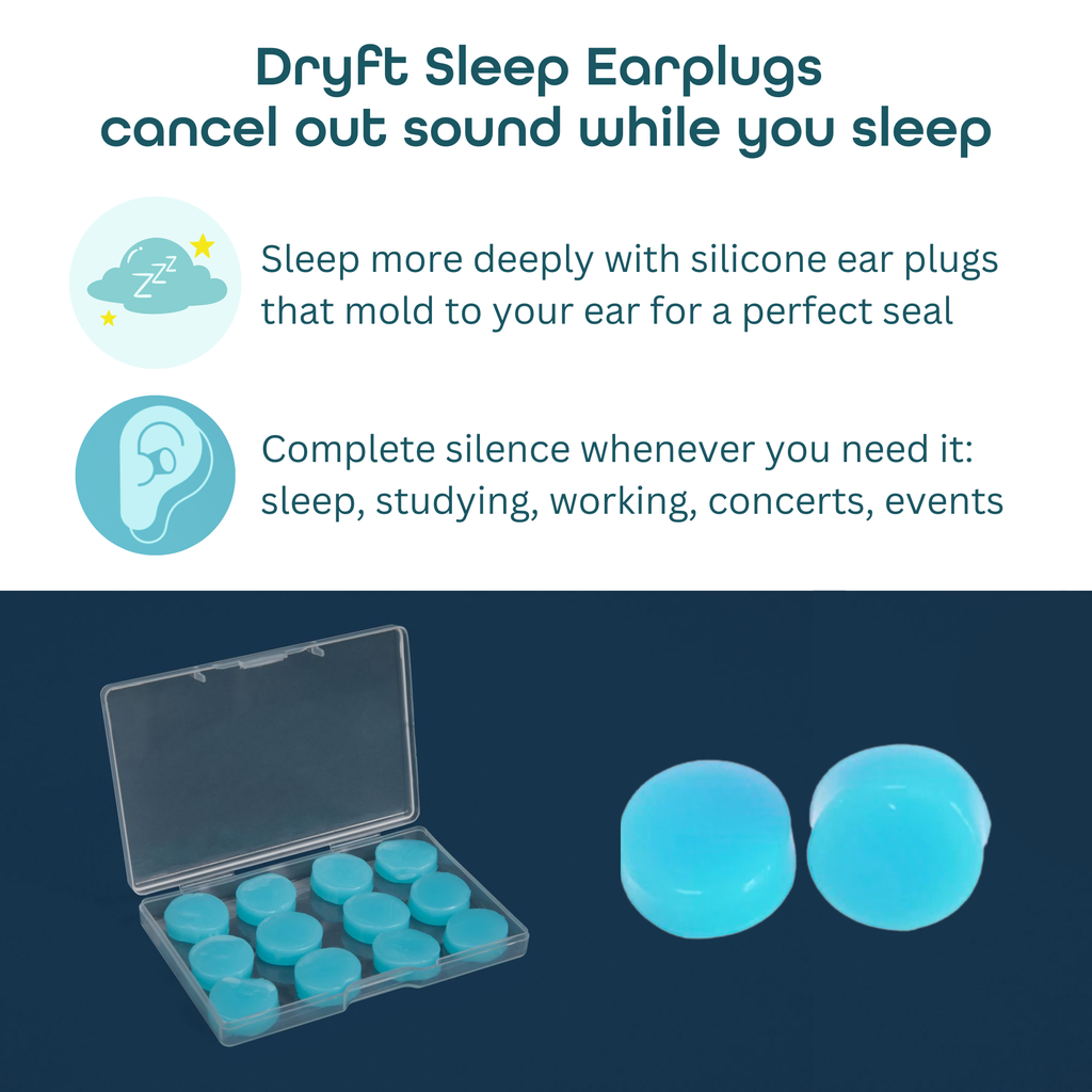 Dryft Sleep LLC - Dryft Sleep Ear Plugs (Wellness, Travel, Beauty, Sleep Aid)
