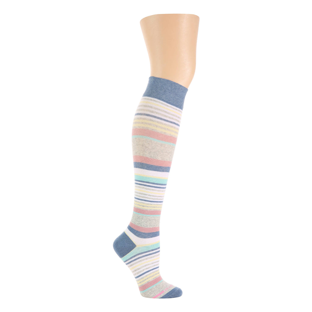 Dr. Motion - Variety Stripe | Knee-High Compression Socks For Women