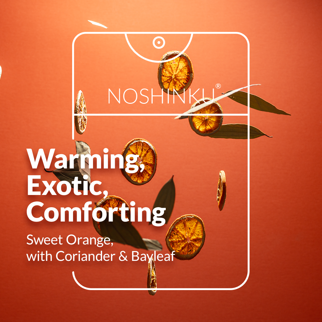 Noshinku - Orange - Coriander Moisturizing Sanitizer Mini Refill Pouch