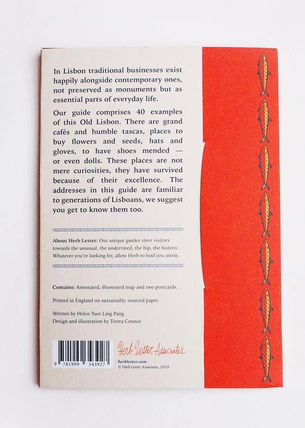 Herb Lester Associates - How To Find Old Lisbon - Art Map & Cultural Guide